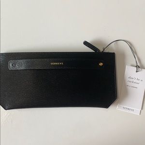 Senreve Black Clutch Bag